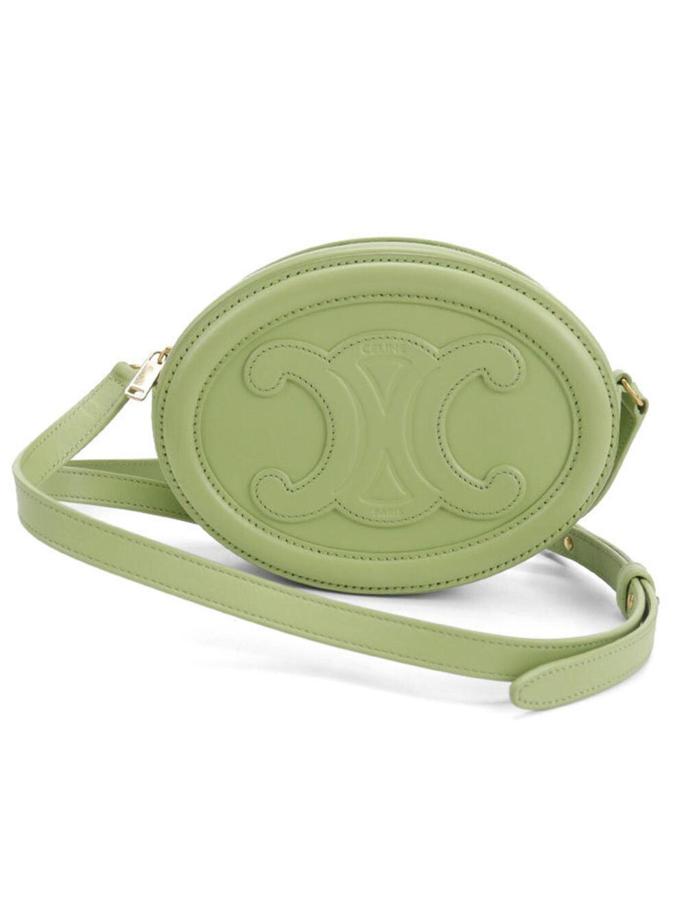 Celine Triomphe Oval Crossbody Bag #251141C10B